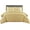 Gold, variant on 1100 TC 100% Egyptian Cotton Duvet Cover Zipper Closur Ultra Soft Durable and Fade Resistant Color Gold Solid size Queen