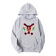 thumbnail image 1 of Sudadera con capucha para hombre, informal, con estampado navideño, de manga larga, tipo blusa, 1 of 5