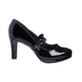 thumbnail image 2 of Zapatilla Mujer Moda Casual Formal Tirante Charol Negro negro 26 Incógnita 040D1H, 2 of 7