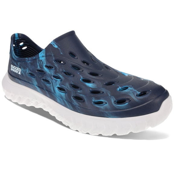 Rugged Shark Mens Rift Slip-On Water Shoes