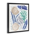 thumbnail image 3 of Stupell Industries Bohemian Scattered Marine Life Black Floating Frame Canvas Art, 25 x 31, by Veronique Charron, 3 of 8