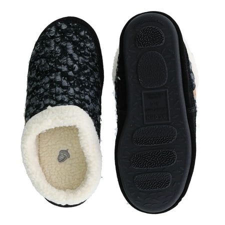 acorn jam tassel boot slippers