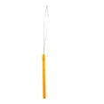 thumbnail image 1 of Beads Loop Pulling Needle Professional Tool Plastic-Handle Extension Wig Sewing Making Threader Knitting Steel Ring Needle Wig Sewing Repair Orange, 1 of 6