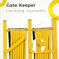 thumbnail image 5 of Luku 16FT Folding Retractable Barricade Gate, Metal Security Fence with Wheels, 5 of 6