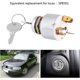 thumbnail image 3 of 12v Ignition Switch, Universal 12v Engine Start Ignition Switch 3 Position On Off Start Ignition Switch Controls With 2 Keys For Cars, Motorcycles, 3 of 4