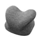 thumbnail image 3 of Almohada cervical de viaje de espuma viscoelástica para escritorio, almohada para siesta, lavable, extraíble gris claro, 3 of 9