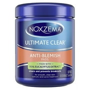 Noxzema Ultimate Clear Anti-Blemish Face Pads Anti Blemish 90.0 ea Pack of 3