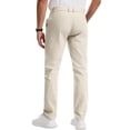thumbnail image 4 of Rexolia Men's Golf Pants Stretch Quick Dry Lightweight Work Dress Pants with Pockets Beige L, 4 of 8