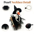 thumbnail image 3 of 7 Inch Desktop Mini Halloween Goose Set, Small Porch Goose Costume Set, Mini Goose Halloween Decoration for Tabletop Display, 3 of 6