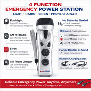 Ready America 4 Person Deluxe Emergency Survival Kit with Emergency and Safety Supplies