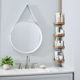 thumbnail image 4 of Bath Bliss 4-Shelf Tier Tension Corner Shower Plastic Organizer Caddy in Bronze, 4 of 8