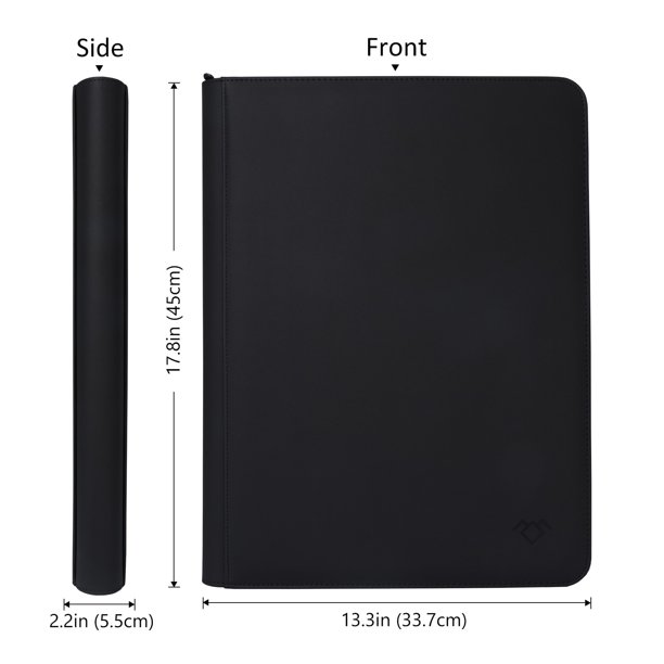 GrinOwl 16 Pocket Card Binder, Fits 1216 Trading Cards 1200+ Pockets Ringless Trading Card Album Folder for TCG (Black) - Walmart.ca GrinOwl 16 Pocket Card Binder, Fits 1216 Trading Cards 1200+ Pockets Ringless Trading Card Album Folder for TCG (Black) - Walmart.ca