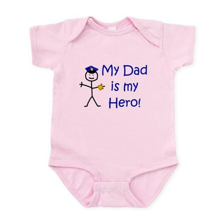 

CafePress - Police Kid Hero Body Suit - Baby Light Bodysuit Size Newborn - 24 Months