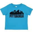 thumbnail image 3 of Inktastic Pittsburgh Skyline Grunge Boys or Girls Toddler T-Shirt, 3 of 5