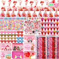 thumbnail image 1 of Set de Papelería para San Valentín Phaorui 268 Piezas Regalos para Niños, 1 of 6