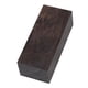 thumbnail image 1 of Bloque de madera de ébano Material artesanal Diy Mango de cuchillo en blanco, 1 of 9