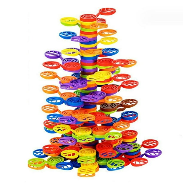 Juegos de apilamiento Juguetes Montessori Juguetes Preescolares Bloques de apilamiento Bloque de equilibrio para 240 piezas