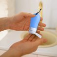 thumbnail image 3 of SMihono Kitchen Organizers and Storage 60ml Travel Plastic Clear Keychain Bottles Leakproof Empty Containers Flip Cap Kitchen Gadgets Must Have 2023, 3 of 6