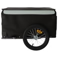 thumbnail image 6 of vidaXL Bike Trailer Black and Gray 99.2 lb Iron, 6 of 12