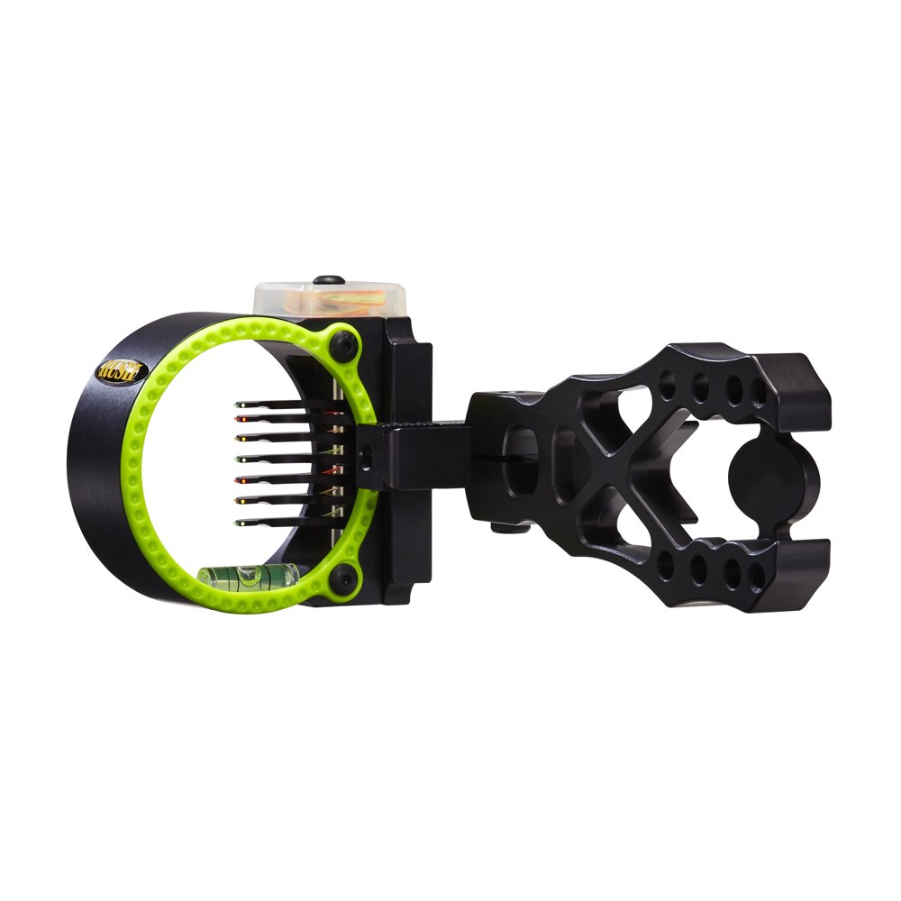 Black Gold Rush Archery Compound Bow Sight, 7PIN