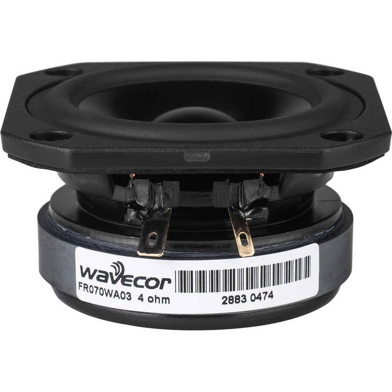 Wavecor Fr070wa03 2 3 4 Aluminum Cone Full Range 4 Ohm Walmart Com