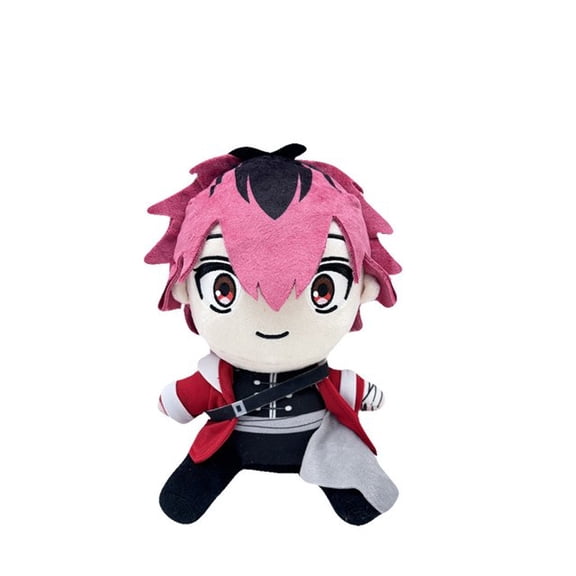 HABETI  Stark Plush Anime Plushies Stuffed Pillow Cartoon Character Throw Cute Cuddle Figure Cushion Home Sofa Decoration 9.8"/25cm