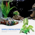 thumbnail image 1 of SHOWERORO Artificial Underwater Plants Natural Style Aquarium Accessories PVC Green 1Pack, 1 of 6