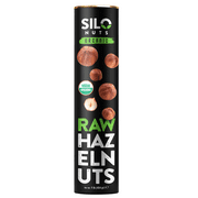 SILO Nuts, Organic Hazelnuts, Raw, 16oz, Filberts, Whole Hazelnut, with Skin, Shelled, GMO-Free Nuts, Vegan, Kosher, Great Snack for Parties and an Ingredient for Cooking, Bulk, Great Gift for a Healt