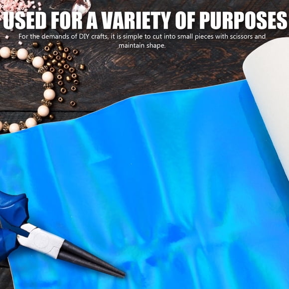 FONDOTIN Decorative Sewing Fabric 1Pcs 20X120CM Blue For Diy Material And Waterproof Applications For Costume Making