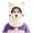 Beige, variant on Kids Cute Bear Ear Windproof Shell Balaclava Hat Removable Face Cover Drawstring Winter Ski Hood Light Blue,3-10 Years
