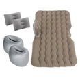 thumbnail image 1 of (135 * 70CM) Car Inflatable Bed Cushion Adult Car Travel Large Parts Split foot gray, 1 of 5