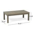thumbnail image 5 of GDF Studio Camryn Outdoor 4 Seater Chat Set with Cushions, Gray and Gray Finish, 5 of 10
