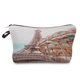 thumbnail image 1 of Bolsa organizadora de maquillaje para mujer, neceser informal de viaje para mujer, regalo para profesor de escuela, Torre Eiffel impresa qiuyongming unisex, 1 of 2