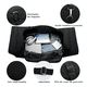 thumbnail image 2 of Gran Capacidad Maleta  Bloosom Deportiva Bolso Fitness Moda Negro, 2 of 5