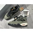 thumbnail image 2 of Size 9.5 - Undefeated x Air Jordan 4 Retro 2025 Green, 2 of 6