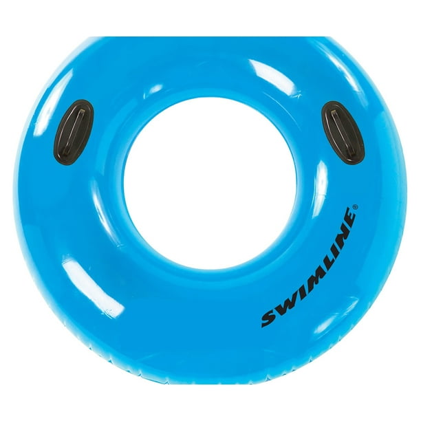 42" Blue Water Sports Inflatable Swimming Pool Inner Tube Ring Float