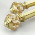 thumbnail image 5 of SKYPLUS LIVING Single Curtain Rod, 1-1/8 Inch, Glam Luxury Finish, Adjustable 36-72 Inches, 5 of 8