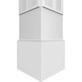 thumbnail image 5 of Ekena Millwork 10"W x 8'H Craftsman Classic Square Non-Tapered Nouveau Fretwork Column w/ Standard Capital & Standard Base, 5 of 8