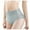 Light Blue, variant on Women's Lace Trim Briefs Soft Comfortable Underwear Plus Size Full Coverage Panties for Everyday Wear