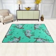 thumbnail image 3 of Dreamtimes Lightweight Soft Area Rugs 31x20 Inch, Koala On Tree Branches Floor Mat Doormat for for Rooms Entrance Hardwood Floor Living Room 2'7" x 1'8"） Nursery Rugs, 3 of 6