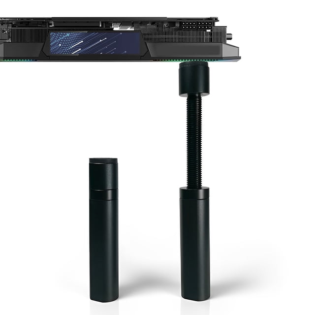 Xingzhi Support de Carte Graphique en Alliage pour GPU Support Réglable en Hauteur Invisible Support GPU Durable 1ensemble