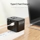 thumbnail image 2 of MABOTO Conectar, usar un zócalo más seguro Usar un tipo más de 200 Usb C Usb A C 5,6a Converter Socket Universal Adaptador 8 Función Tipo C A Uso mundial, 2 of 8