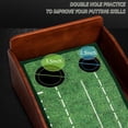 thumbnail image 4 of Putting Green YOUCZON Indoor con devolución automática de bolas y base de madera, 4 of 8