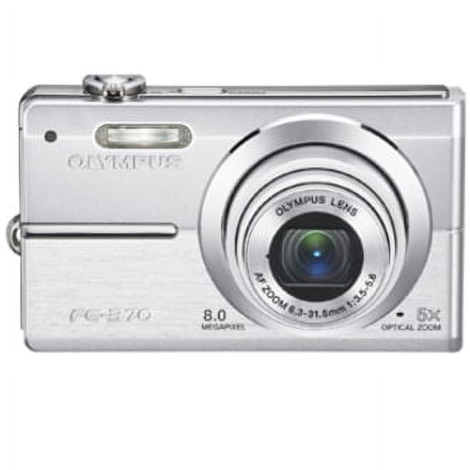 【即使用可】OLYMPUS FE-370 コンパクトデジカメ　卒業旅行　お花見 Olympus FE-370, Digital Camera, Compact, 8.0 MP, 5x Optical Zoom