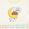 thumbnail image 4 of Inktastic I Love My Grandpa Girls Baby Dress, 4 of 5