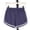 Blue, variant on Women’s Summer Cotton Shorts, Casual Dolphin Athletic Running Shorts, Women's and Women's Plus Dark Gray,Size S-3XL