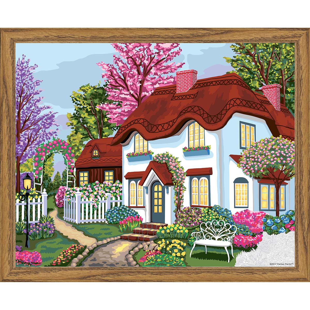 Palmer Paints™ Dream Cottage Retreat PaintbyNumber Kit