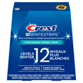 thumbnail image 2 of Crest 3D Whitestrips 1 Hour Express At-home Teeth Whitening Kit, 10 Treatments, 12 Levels Whiter, 2 of 11
