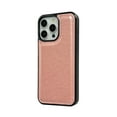thumbnail image 6 of Case for iPhone 13, Classic Business PU Leather Silicone Bumper Shockproof Protective Phone Cover Hybrid Scratch Resistant Thin Slim Lightweight Case for iPhone 13, Rosegold, 6 of 7