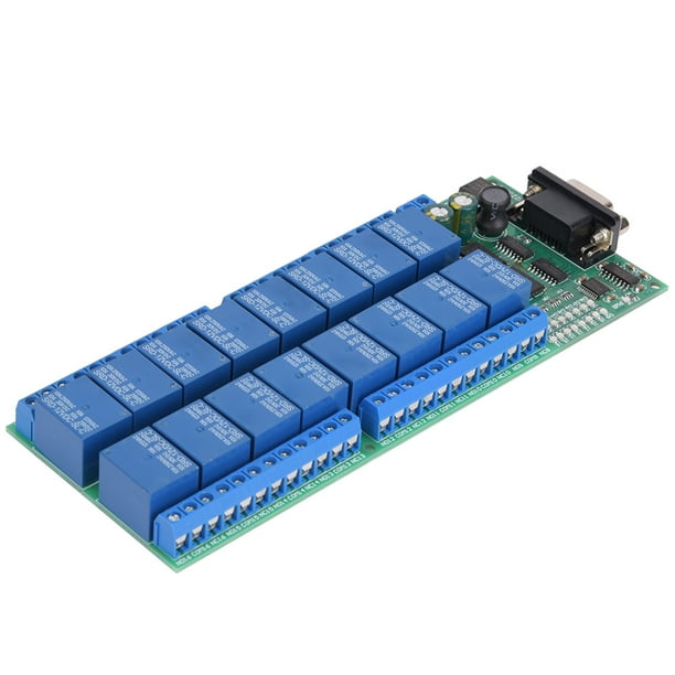 Relay Board, R223C16 Serial Port 16Channel Relay Board RS232 Relay